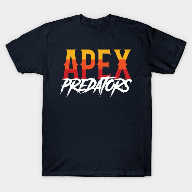 Houston 'Apex Predators' Tequila Sunrise Baseball Fan T-Shirt: Show Your H-Town Pride with a Vibrant Retro Design! T-Shirt by CC0hort